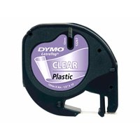 LETRATAG TAPE PLASTIC TRANSPARANT