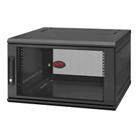 NETSHELTER WX 6U SINGLE HINGED