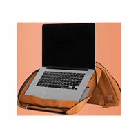 VIVA LAPTOP BAG 15.6IN BROWN - LEATHER