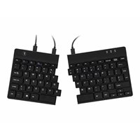 Split Ergonomisch Toetsenbord QWERTY(US) Zwart Bedraad Split Ergonomisch Toetsenbord QWERTY(US) Zwart Bedraad