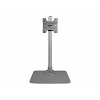 Desktop monitor stand with cable hook