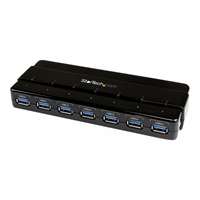 7 Port SuperSpeed USB 3.0 Hub w/ Adapter