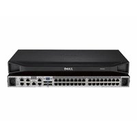 Dell DMPU4032-G01 32-port remote KVM switch with 4 remote users. one local user. dual power supply - Dell DMPU4032-G01 32-port remote KVM switch with 4 remote users. one local user. dual power supply -