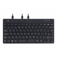 Split Break Keyboard UK black
