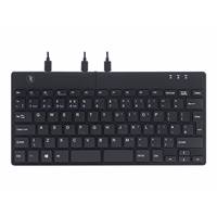 Split Break Keyboard UK black
