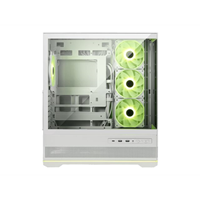 MAG PANO 110R PZ WHITE Global 2xUSB 3.2Gen 1 1xUSB 3.2 Gen2 Type-C 3x120mm ARGB Reverse Blade Fan 1x