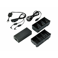 2x 3 Slot Batt Charger EU pwr