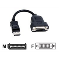 DisplayPort to DVI cable compatible with M9138-E1024LAF / D2G-DP-IF / T2G-DP-IF