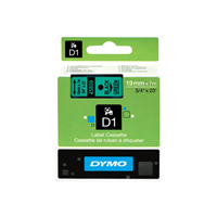 TAPE 19MMX7M ZWART/GROEN