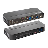 DISPLAYPORT /HDMI KVM SWITCH FOR DUAL DISPLAYPORT 4K60HZ