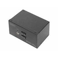 KVM Switch 2 Port Dual Display Desktop H