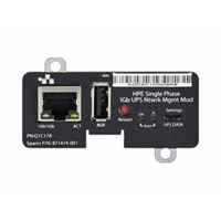 HPE Single Phase 1Gb UPS Ntwrk Mgmt Mod