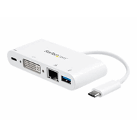 USB-C Multiport Adapter - PD - DVI - GbE USB-C Multiport Adapter - PD - DVI - GbE