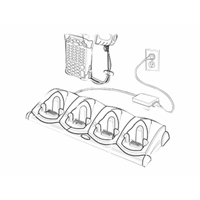 CRADLE 4 SLOT USB ETHERNET