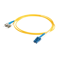 Cbl/1m LC/ST LSZH Dplx 9/125 SM Fibre