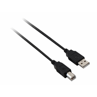 USB2.0 A TO B CABLE 1.8M BLACK