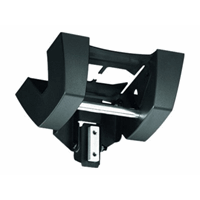 PUC 1070 Ceiling plate large tilt Black