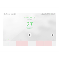 7 in. Room Scheduling Touch Screen White