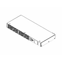 PDU 1PH 16A C20 - 8x C13 OMS. 1 stk