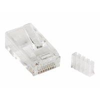 Solid Wire Cat 6 Modular Plug - 50 Pack