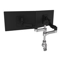 Caparo 4 Twin Monitor Arm gas spring 3-9 kg dynamic silver Caparo 4 Twin Monitor Arm gas spring 3-9 kg dynamic silver