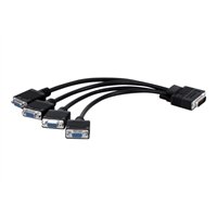 monitor adapter cable - LFH60 to quad HD15 - 1foot RoHS monitor adapter cable - LFH60 to quad HD15 - 1foot RoHS