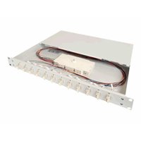 FO SPLICE BOX 1U EQUIPPED 24X LC DX