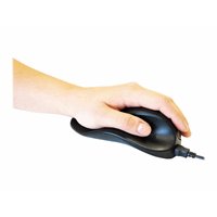 Hippus Mouse USB small Left Black Hippus Mouse USB small Left Black