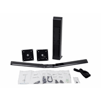 WorkFit Dual Monitor Kit Black