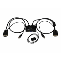 2 Port USB VGA Cable KVM Switch 2 Port USB VGA Cable KVM Switch