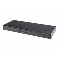 8 port Combo KVM switch, 1 user, 8 PCs,