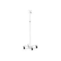 RISE FREEDOM-ROLLING FLOOR POLE STAND WH RISE FREEDOM-ROLLING FLOOR POLE STAND WH
