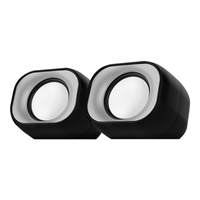 Speaker set 2.0 USB powered black Speaker set 2.0 USB powered black