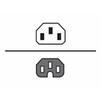 2m PwrCbl PDU t/SwtchIEC C14M-IEC C15F 2m PwrCbl PDU t/SwtchIEC C14M-IEC C15F