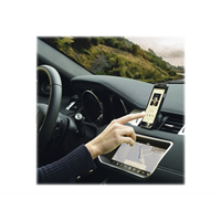 Universal smartphone mount for car air vent - Magnetic fixing - 2 metal plates included Universal smartphone mount for car air vent - Magnetic fixing - 2 metal plates included