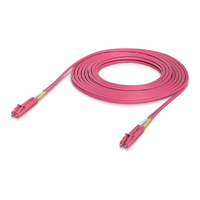 OM4 Duplex LC UPC Fiber Patch Cable 10m