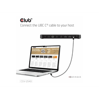 14-1 USB-C Quad Display Docking Station 14-1 USB-C Quad Display Docking Station