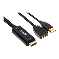 HDMI 2.0 TO DISPLAYPORT 1.2 4K60HZ HDR M/F ACTIVE ADAPTER
