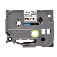 Tape/24mm black on white f P-Touch TZE