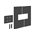 PFA 9121 Back cover - 50"-55" portrait PFA 9121 Back cover - 50"-55" portrait