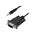 3ft DB9 to 3.5mm Serial Cable RS232