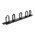 1U 19IN RACKMOUNT CABLE MANAGEMENT PANEL 1U 19IN RACKMOUNT CABLE MANAGEMENT PANEL