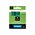 TAPE 9MMX7M ZWART/GROEN TAPE 9MMX7M ZWART/GROEN
