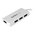Portable Mini USB 3.0 Hub - White Portable Mini USB 3.0 Hub - White