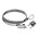 Nano laptop lock with 2 keys 2.0m Nano laptop lock with 2 keys 2.0m