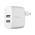 BELKIN Dual USB-A WallCharger 12W X2 WHT