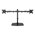 VISION Monitor Desk Stand Black Dual