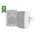 VISION 5.25" Pair White Wall Speakers