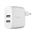 BELKIN Dual USB-A WllChar 1M PVC A-C 24W