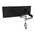 Caparo 4 Twin Monitor Arm gas spring 3-9 kg dynamic silver Caparo 4 Twin Monitor Arm gas spring 3-9 kg dynamic silver